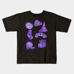 City Witch Autumn Kids T-Shirt